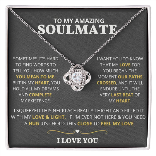To My Amazing Soulmate - I Love You (Almost Sold Out)