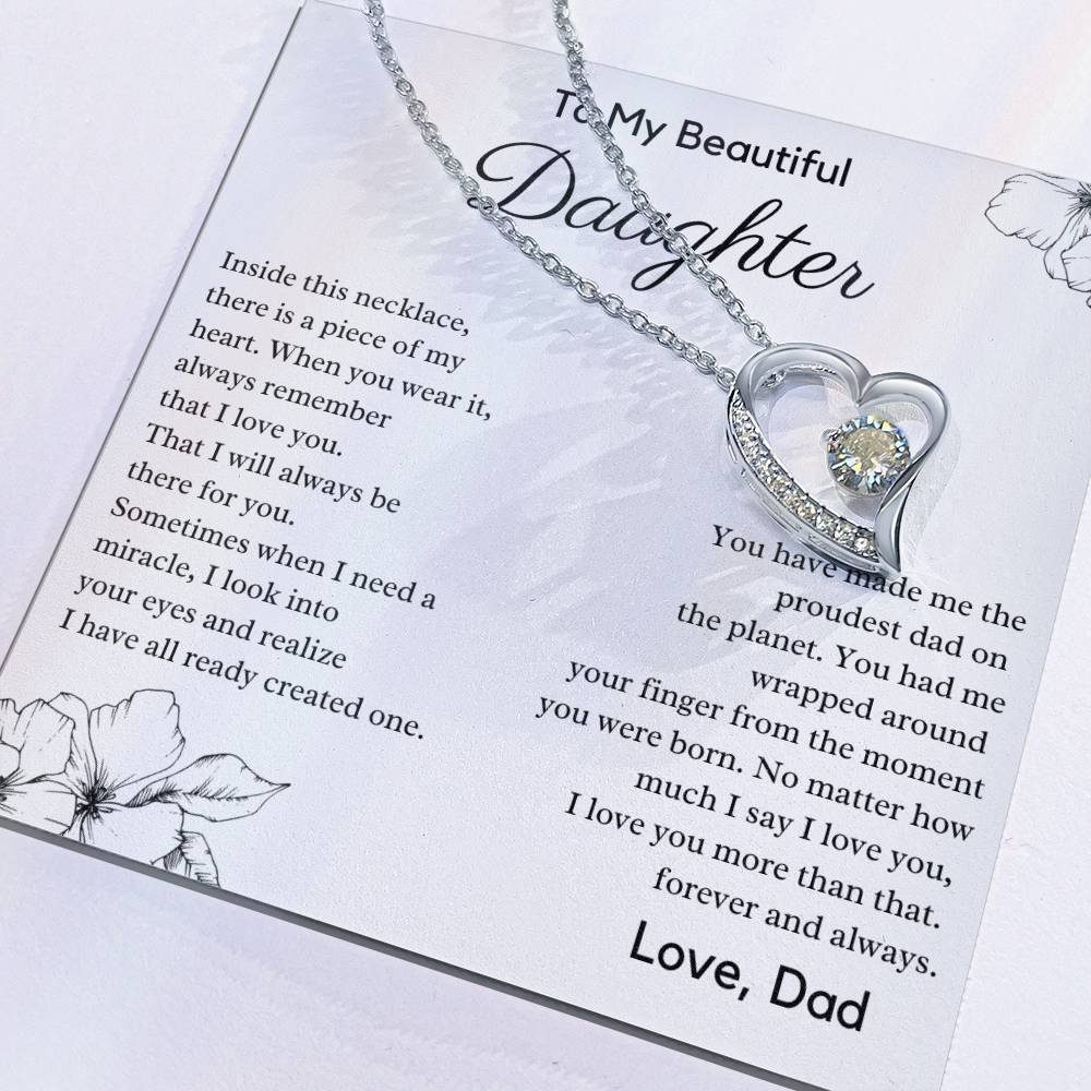 The Perfect Gift For Daughter - From Dad - You are My Miracle