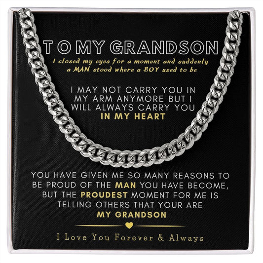 To My Grandson - I Love You ( Almost Sold Out )